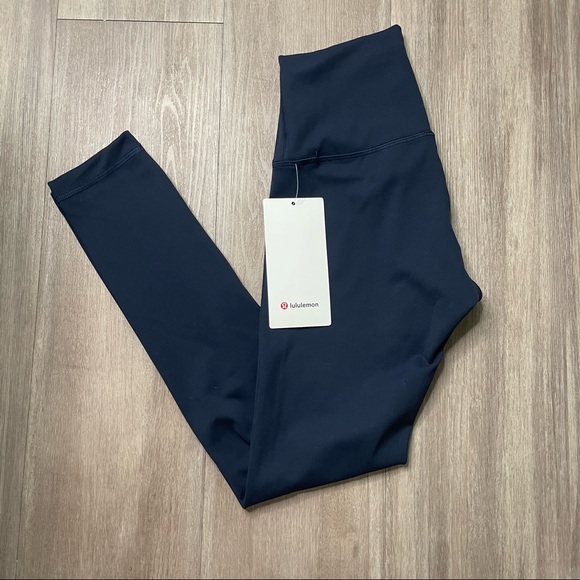 lululemon athletica Pants - Lululemon Wunder Train HR Tight 25” - True Navy